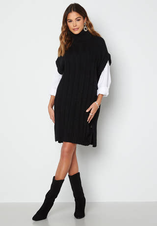 Fara Roll Neck Cable Vest