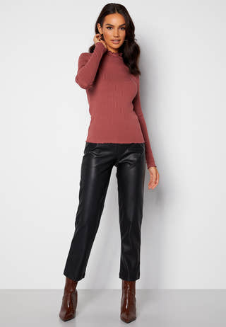 Fransiska L/S Rib Top