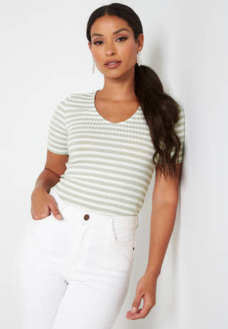Fransiska S/S Stripe Top