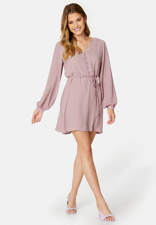 Hermine L/S Button Dress
