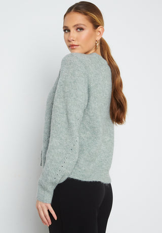Ingeborg Life L/S Short Cardigan Knit