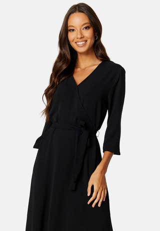 Lion 3/4 Wrap Dress