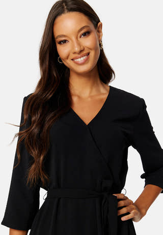 Lion 3/4 Wrap Dress
