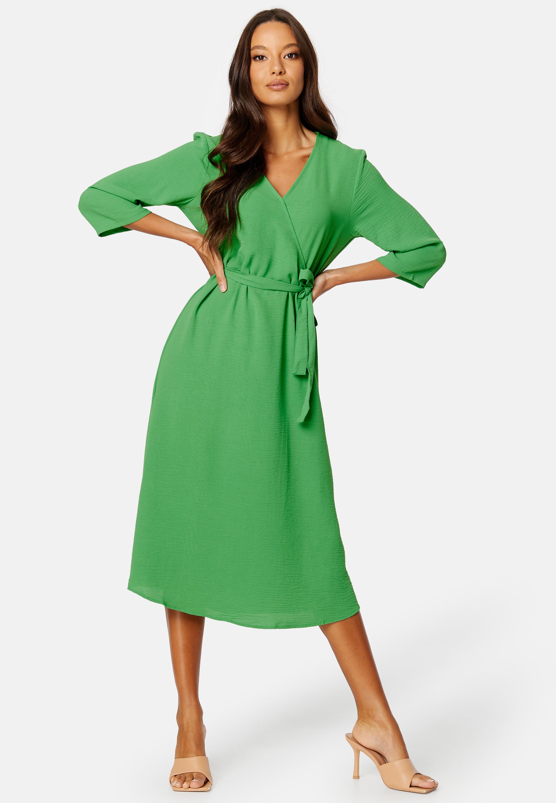 Jdy  Lion 3/4 Wrap Dress  campaign-outlet  Green
