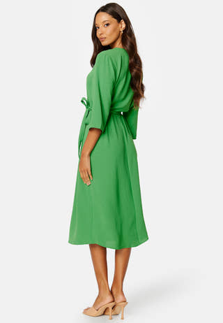 Lion 3/4 Wrap Dress
