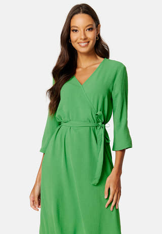 Lion 3/4 Wrap Dress
