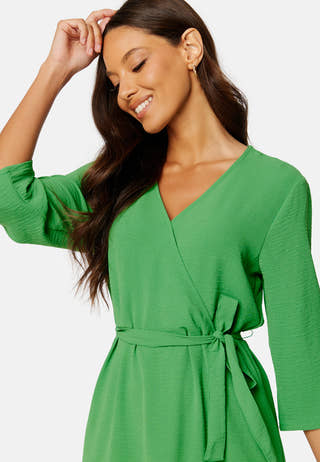 Lion 3/4 Wrap Dress