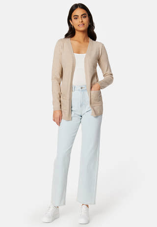 Marco L/S Open Cardigan