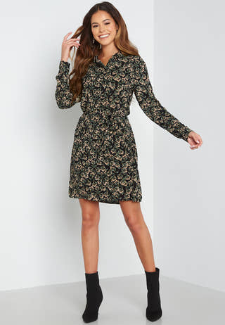 Piper Gina L/S Shirt Dress