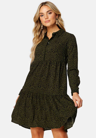 Piper L/S AOP Shirt Dress