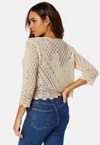 Sun 3/4 Crop Cardigan