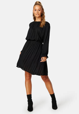 Thilda 3/4 Plisse Dress