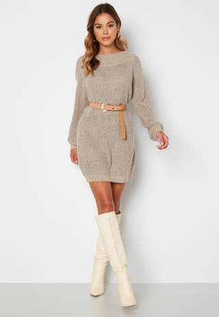 Whitney L/S Boat Dress