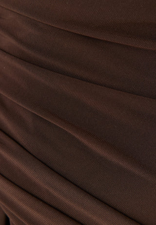 Long Sleeve Rouch Dress