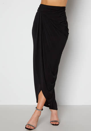 Rouched Maxi Skirt