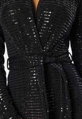 Sequin Wide Leg Jumpsuit