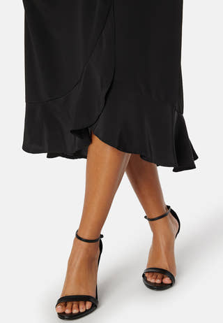 Short Sleeve Wrap Dress