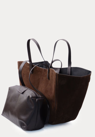 Nola Suede Handbag