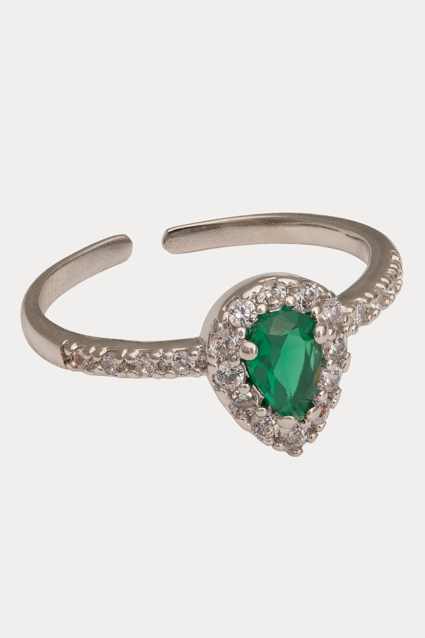 Lily and rose - Bianca Ring - Emerald - Accessories - Green