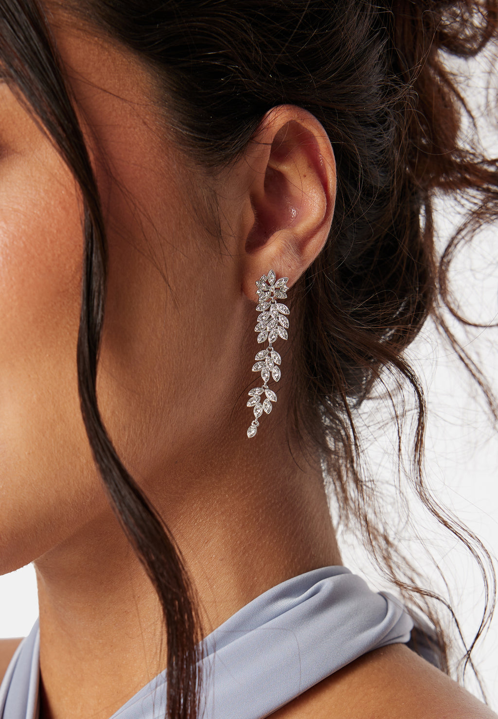 Petite Laurel Earrings 1 Crystal