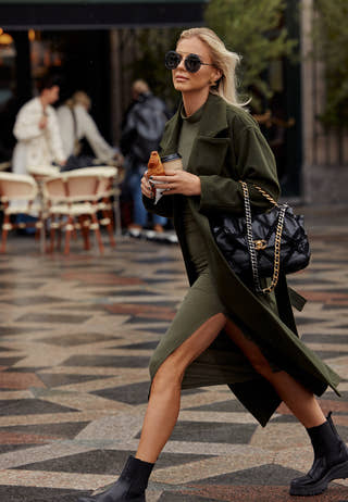 Rib dress