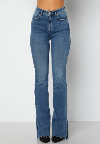 Slit jeans