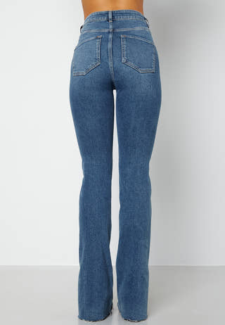 Slit jeans