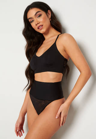 Pure Comfort V-Neck Lace Back