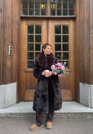 Long Faux Fur Coat