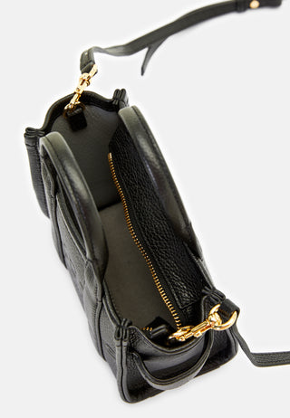 The Micro  Leather Tote