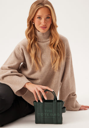 The Micro  Leather Tote