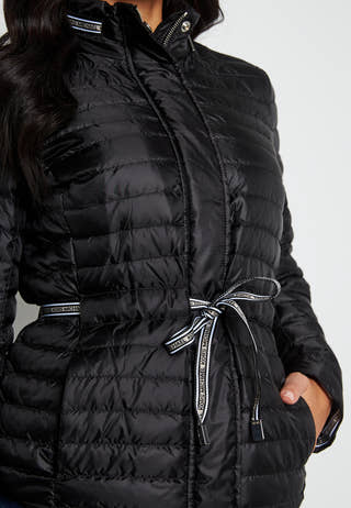 Eco Logo Tape Puffer Jacket