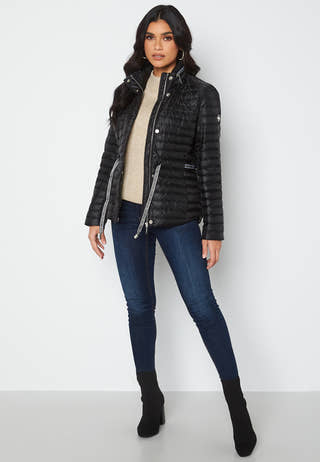 Eco Logo Tape Puffer Jacket