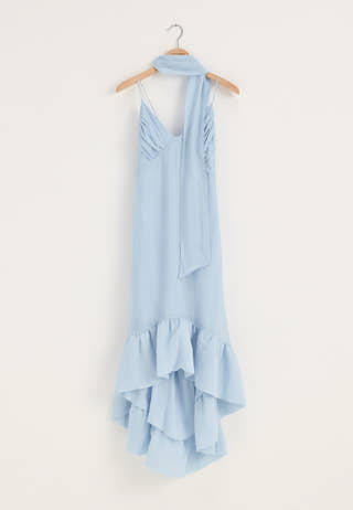 High Low Sheer Dress