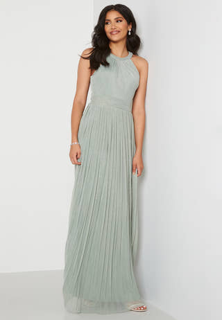 Linnea Pleated Gown
