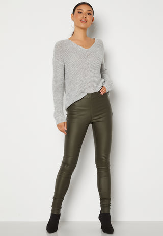 Objbelle Coated Leggings