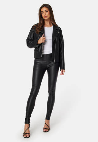 Objbelle Coated Leggings