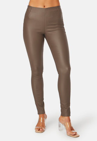 Objbelle Coated Leggings