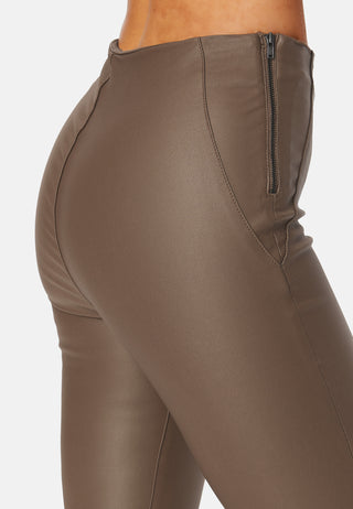 Objbelle Coated Leggings