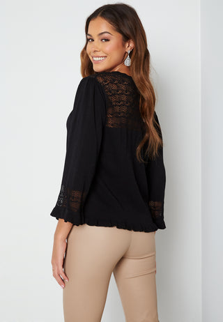 Carmen 3/4 Knit Pullover