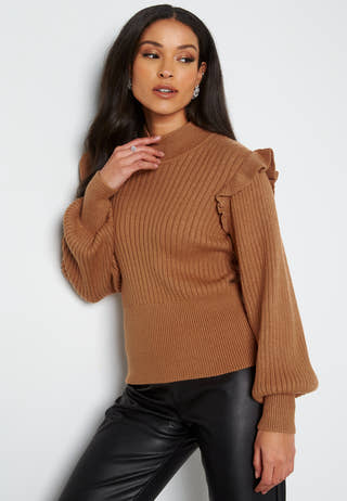 Diva knit pullover