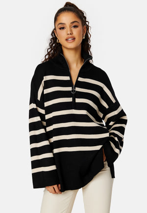 Ester L/S Knit Zip Pullover