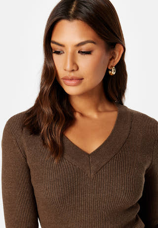 Fae Thess L/S Rib Knit Dress