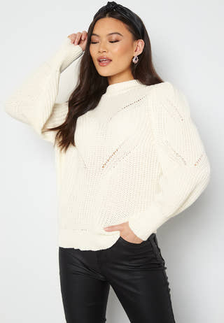 Janine L/S knit pullover