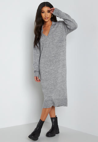 Laura L/S knit dress