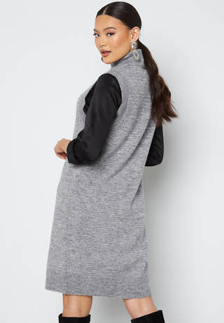 Lauren S/L knit waistcoat
