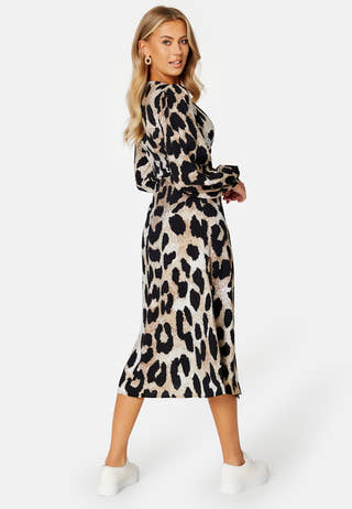 Leonora Wrap Midi Dress