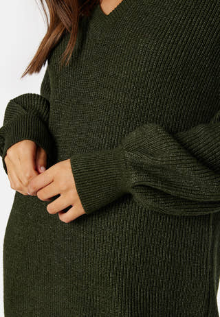 Malena L/S knit dress