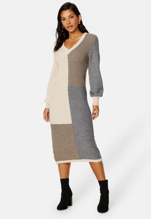 Malena L/S knit dress