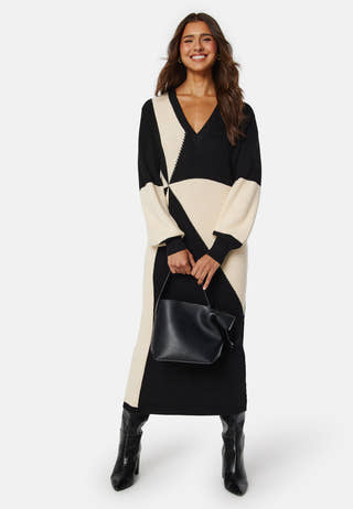 Malena L/S knit dress